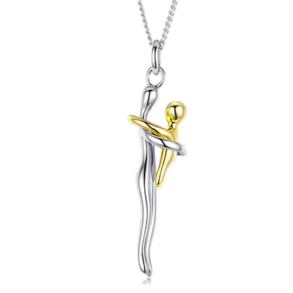 Abrazo Eterno: El collar que Siempre te Acompaña